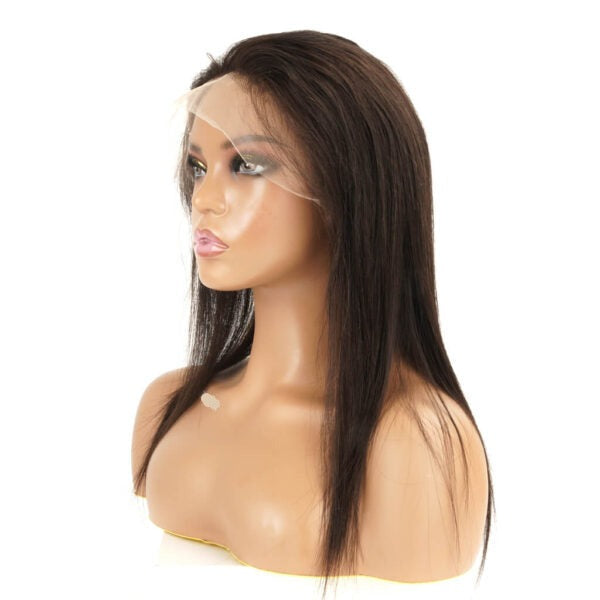 Transparent Lace Human Hair Wig with Machine Weft Cap | Cohenshair