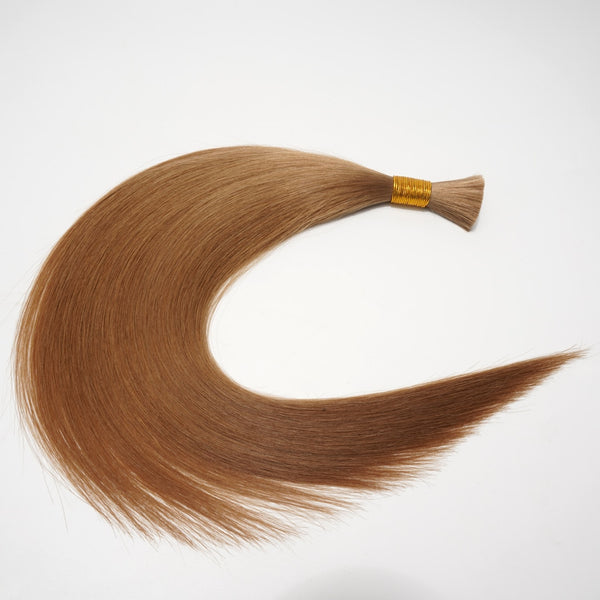 Premium Chestnut Brown Bulk Hair Extension