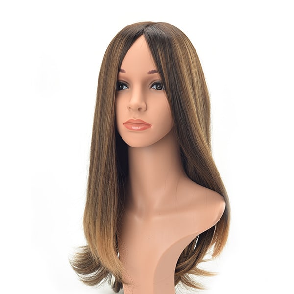 Kosher Long Layered Wig for Orthodox