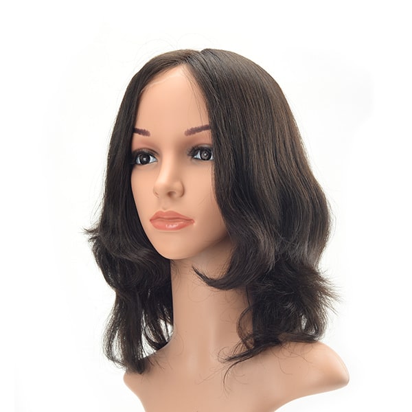 Sheitel Long Layered High-Quality Wavy Hair