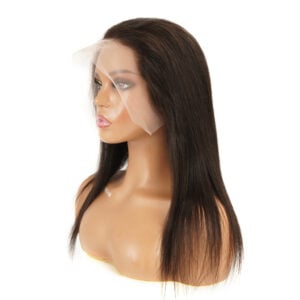 Transparent Lace Human Hair Wig with Machine Weft Cap | Cohenshair